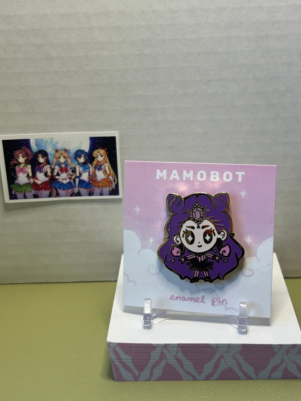 Mamobot Sailor Moon Anime Pin Senshi Dolls Black Moon Clan Koan Spectre Sisters